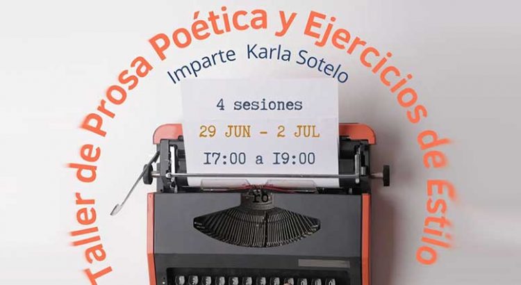 Invitan a taller de Prosa Poética