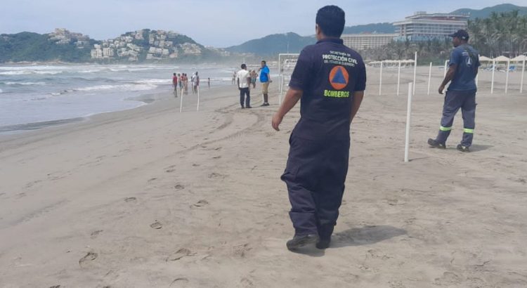 Sigue cerrada la Playa Quieta en Guerrero tras ataque de tiburón o cocodrilo