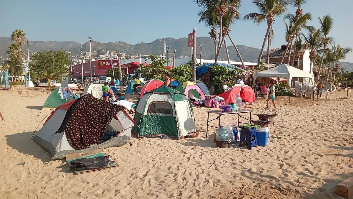 Prohíben el “Hotel Camarena”: reforzarán vigilancia para impedir campamentos en playas